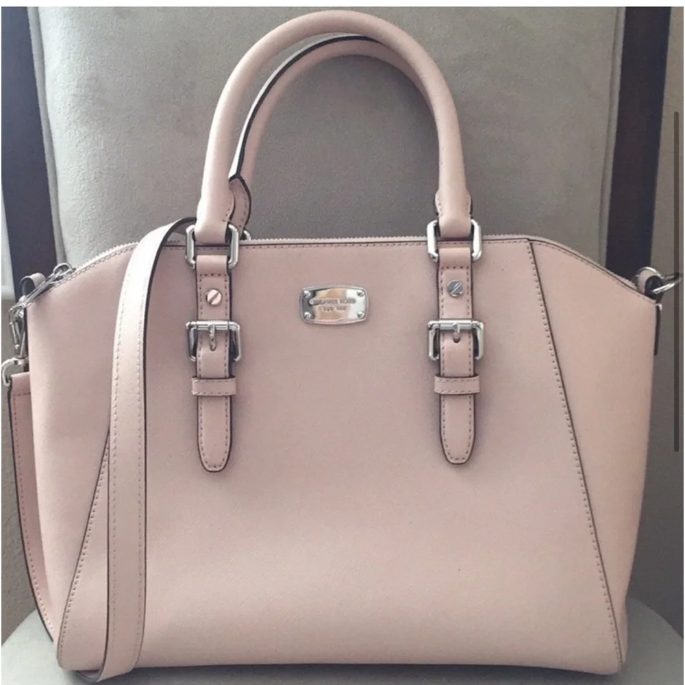 Michael kors pink Ciara bag size large Barbie core
